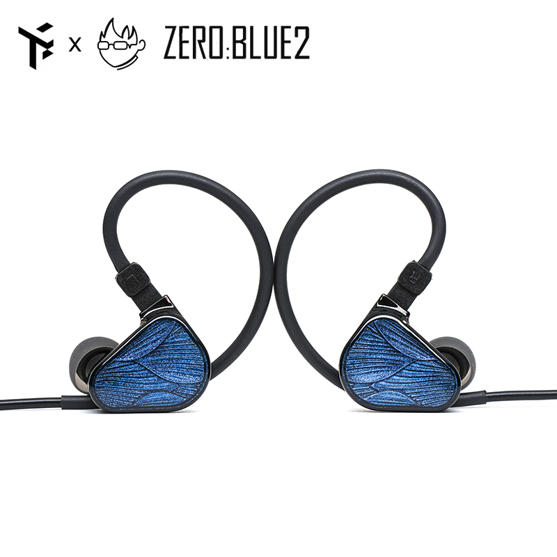 Audiophile Headphone Wired - TRUTHEAR X Crinacle Zero:BLUE2 Earphone Berkabel