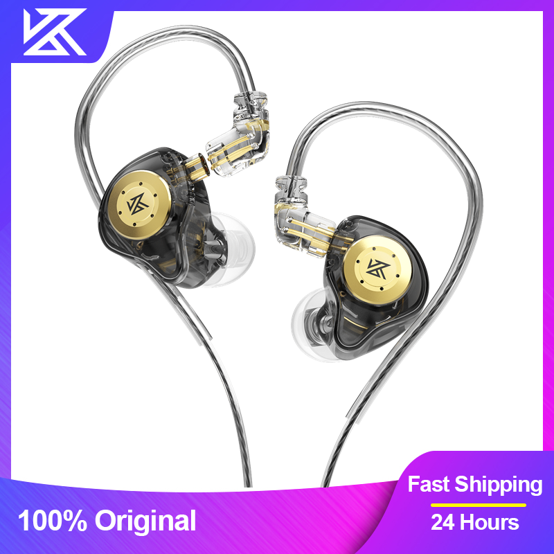 Audiophile Headphone Wired - KZ EDX Pro earphone dinamis, Monitor