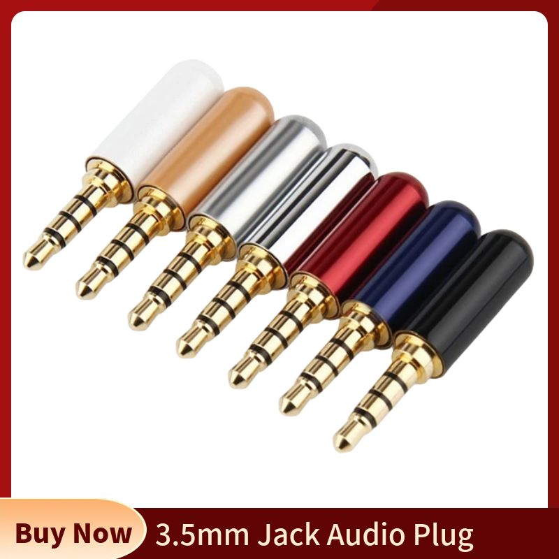 Jack Audio 3.5MM 4 Kutub Konek - Audiophile Headphone Wired ulasan dan harga