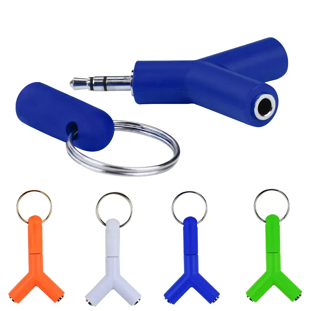 Audio Splitter Y Jack Male To  - Earphone Splitter Jack ulasan dan harga